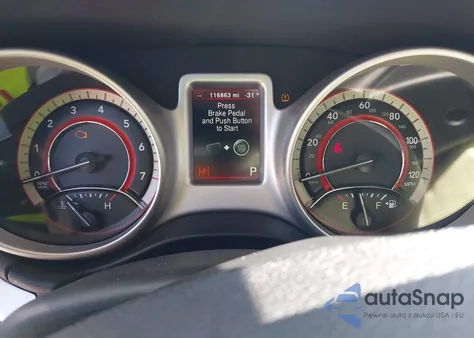 2018 Dodge Journey Gt Awd z USA, uszkodzony, nr VIN 3C4PDDEG7JT388946